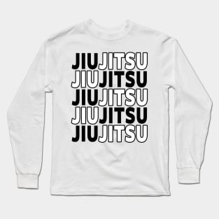 JIU JITSU, BRAZILIAN JIU JITSU Long Sleeve T-Shirt